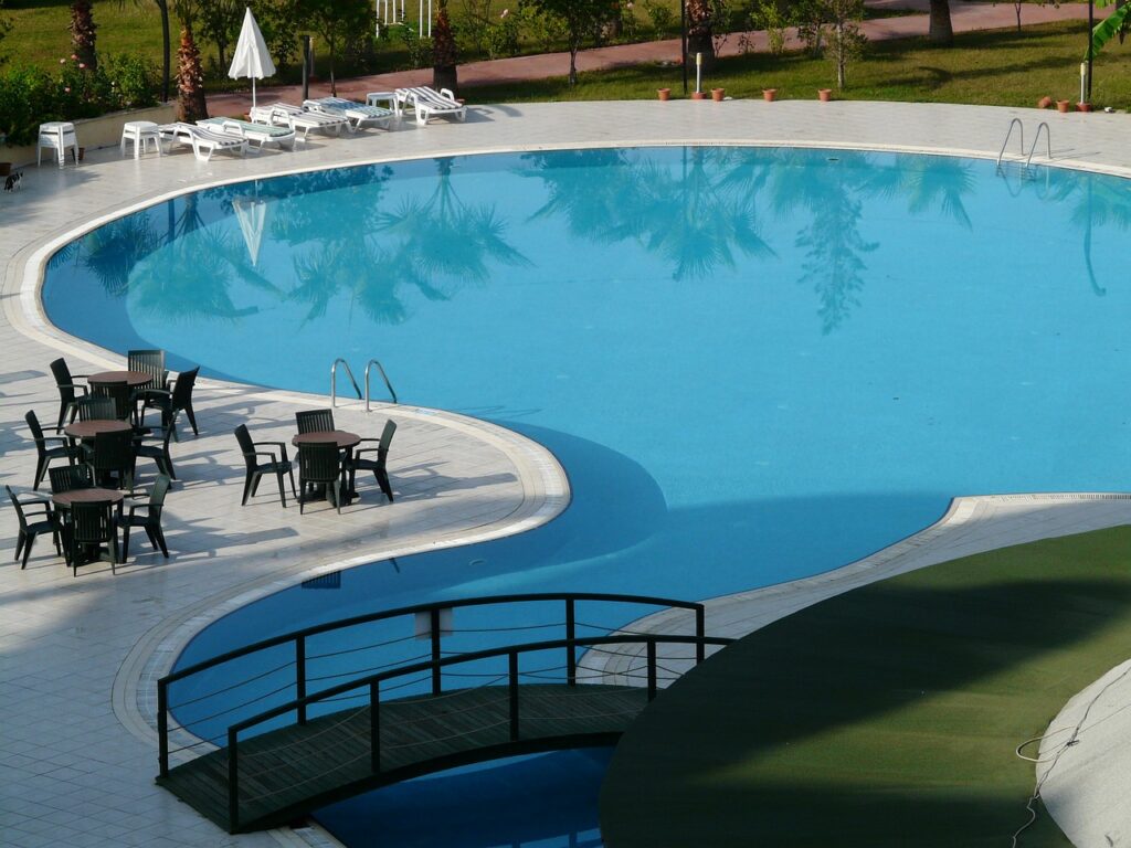 Decorative Concrete Pool Deck